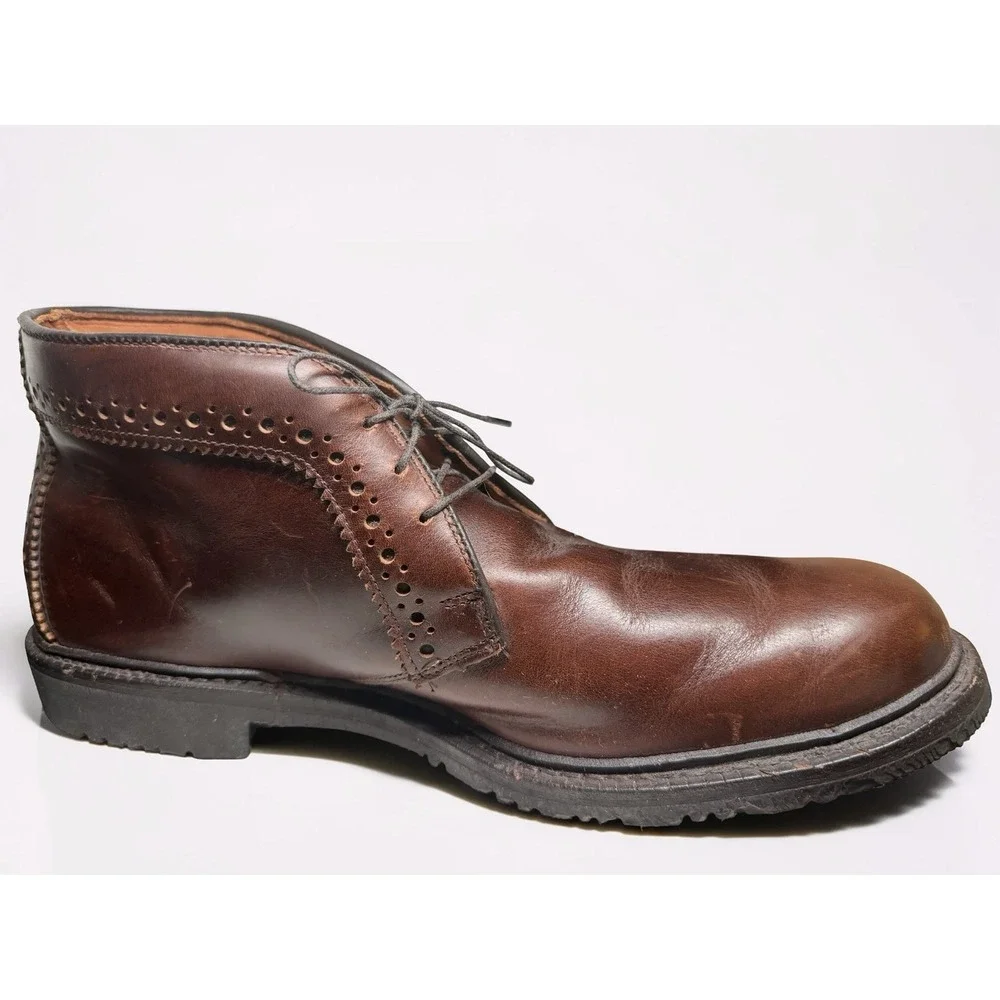 Allen Edmonds Bellevue Chukka Boots in Brown Men's Size 11.5 EUC